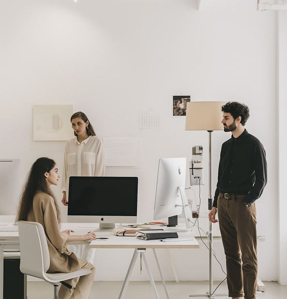 Finance digital transformation illustration